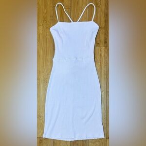 Urban Outfitters Pink Strapless Mini Dress